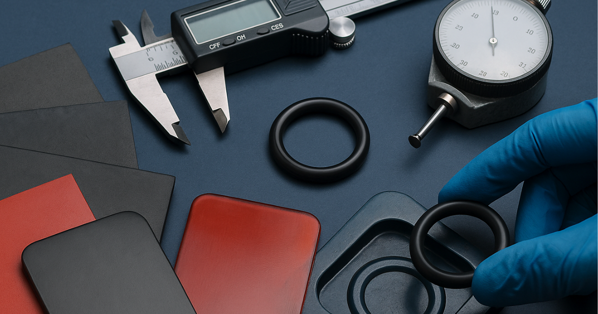 Rubber compound selection for automotive seals