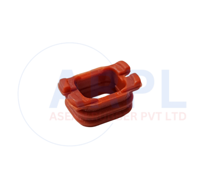 High Temperature Silicone Red Connector Seal - Side View