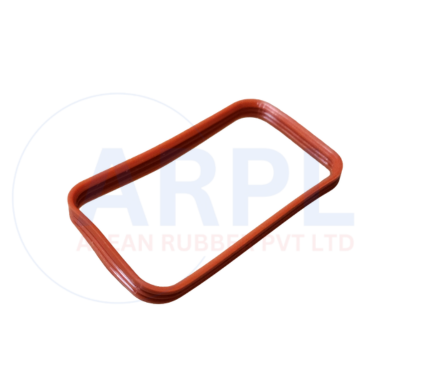 High Temperature Red Silicone Connector Seal - Side View